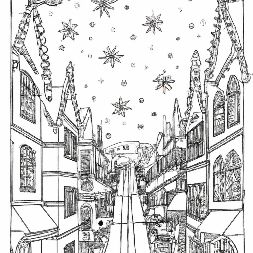 magia luzes natal desenhos imprimir pintar 4
