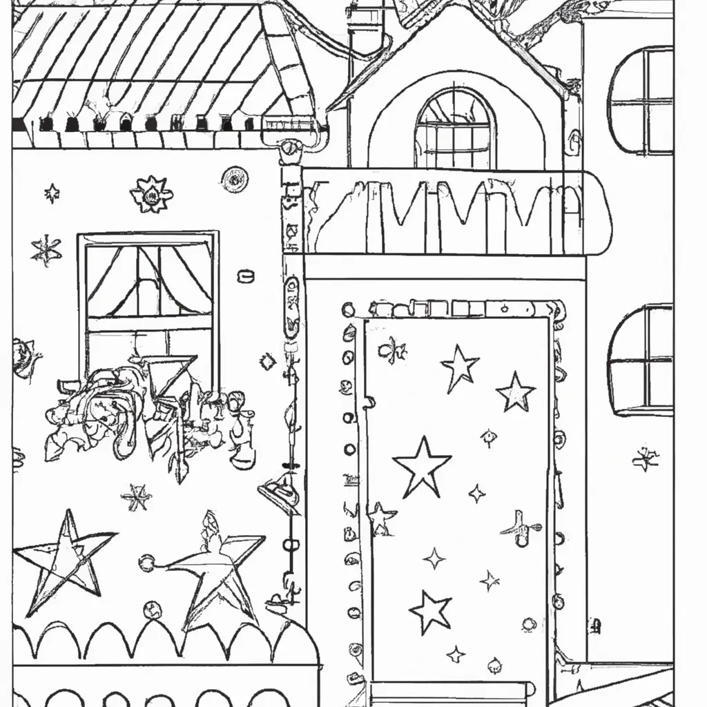 magia luzes natal desenhos imprimir pintar 5