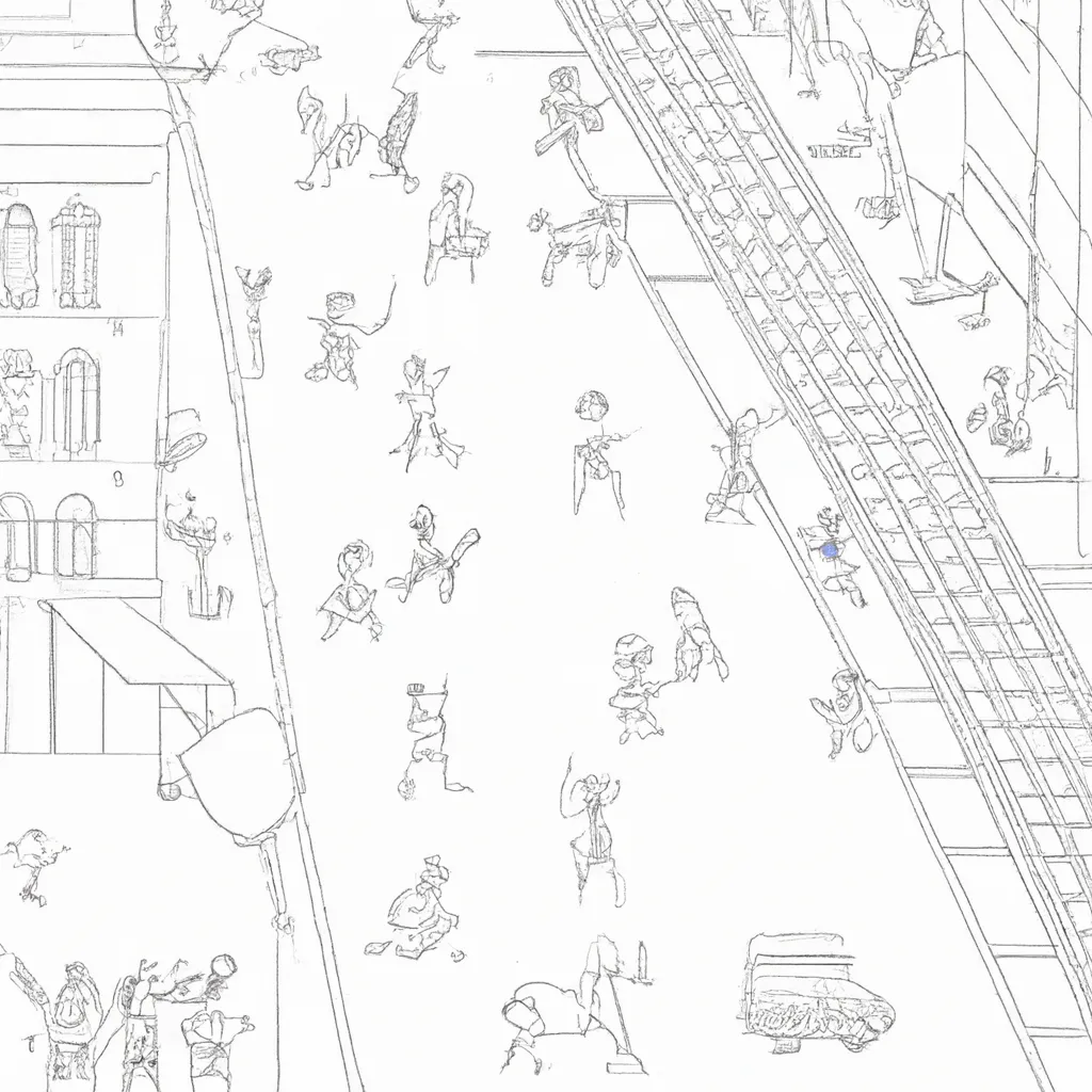 movimento pessoas ruas desenhos imprimir pintar 1 3 movimento pessoas ruas desenhos imprimir pintar 1 3