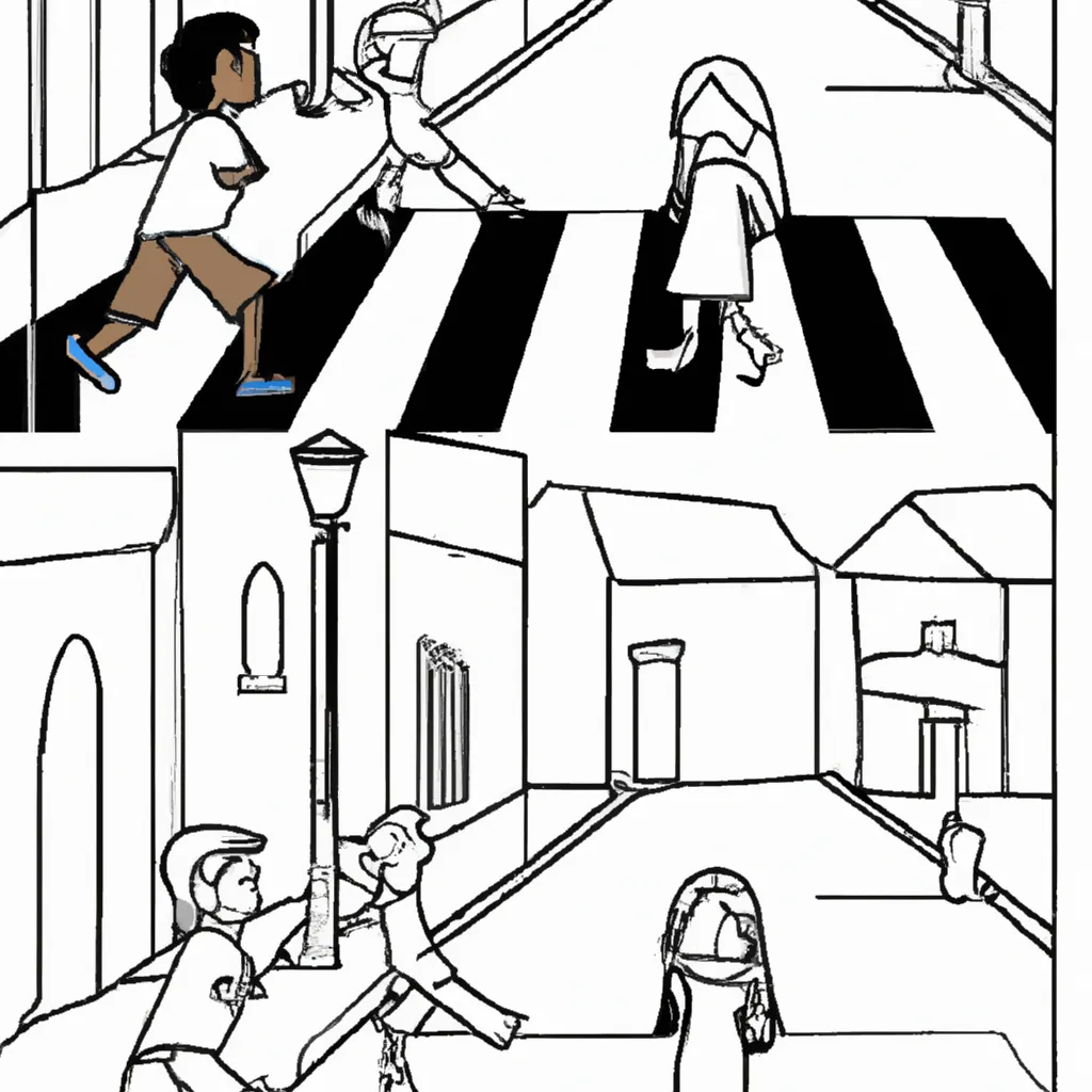 movimento pessoas ruas desenhos imprimir pintar 1 8 movimento pessoas ruas desenhos imprimir pintar 1 8