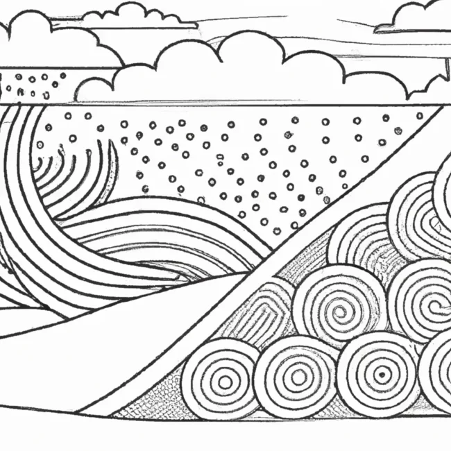 misterio dunas desenhos ventos deserto imprimir colorir 12