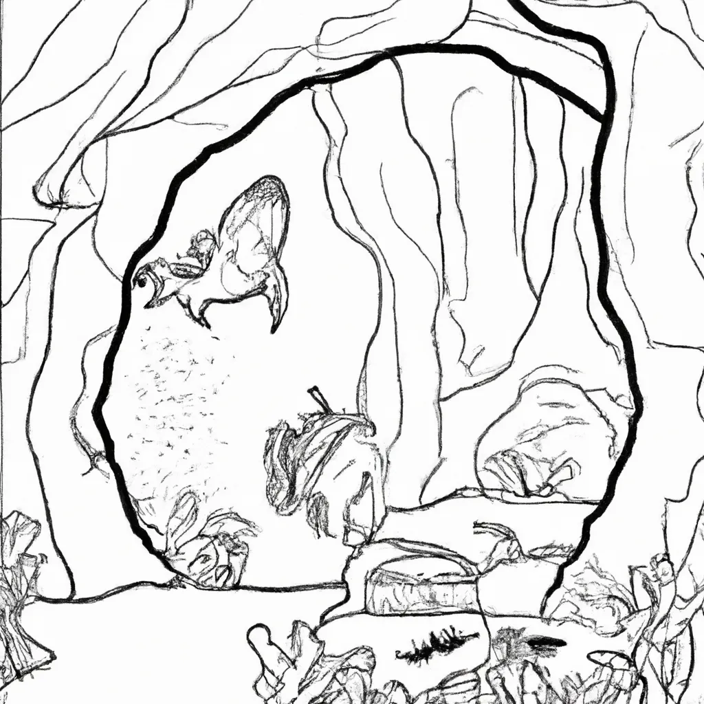 misterio cavernas subaquaticas desenhos pintar 6 misterio cavernas subaquaticas desenhos pintar 6