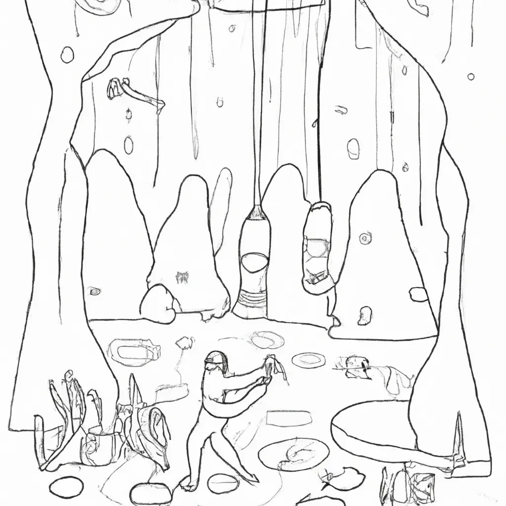 misterio cavernas subaquaticas desenhos pintar 9 misterio cavernas subaquaticas desenhos pintar 9