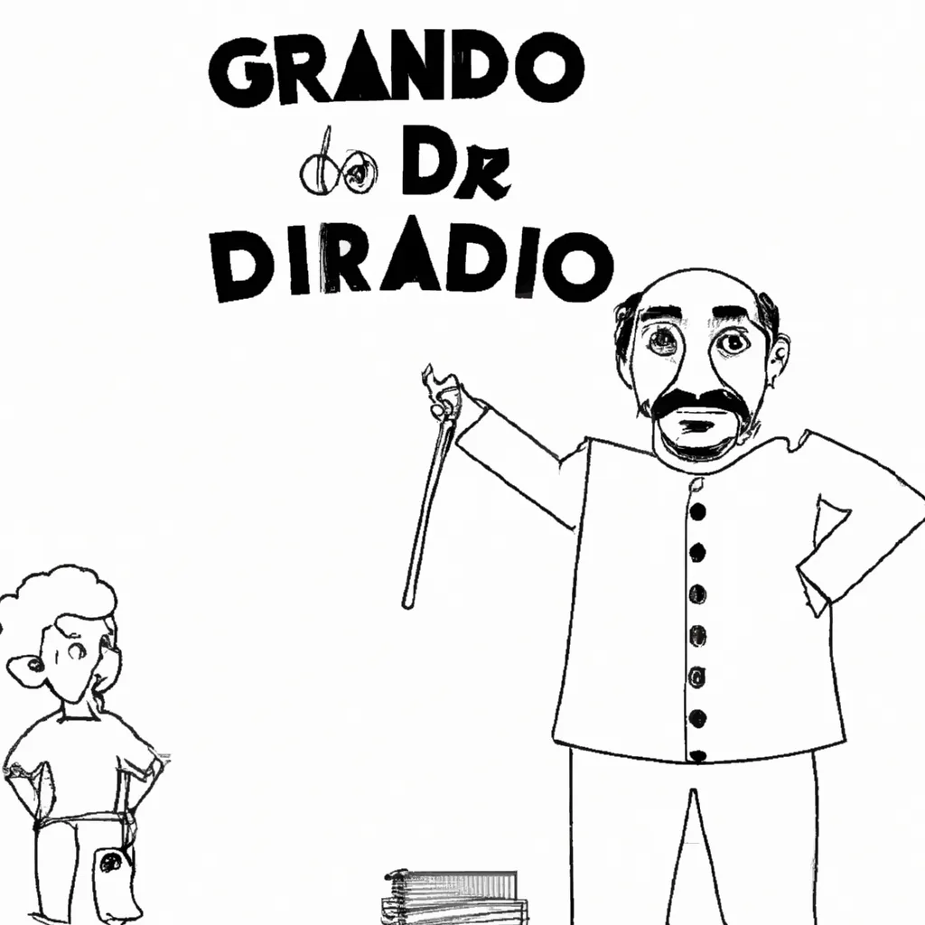 desenhos grande ditador imprimir colorir