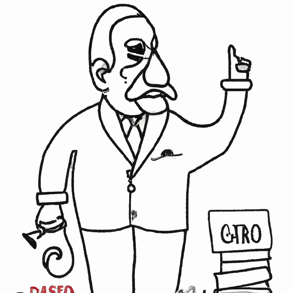 desenhos grande ditador imprimir colorir 4
