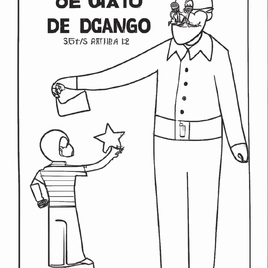 desenhos grande ditador imprimir colorir 9