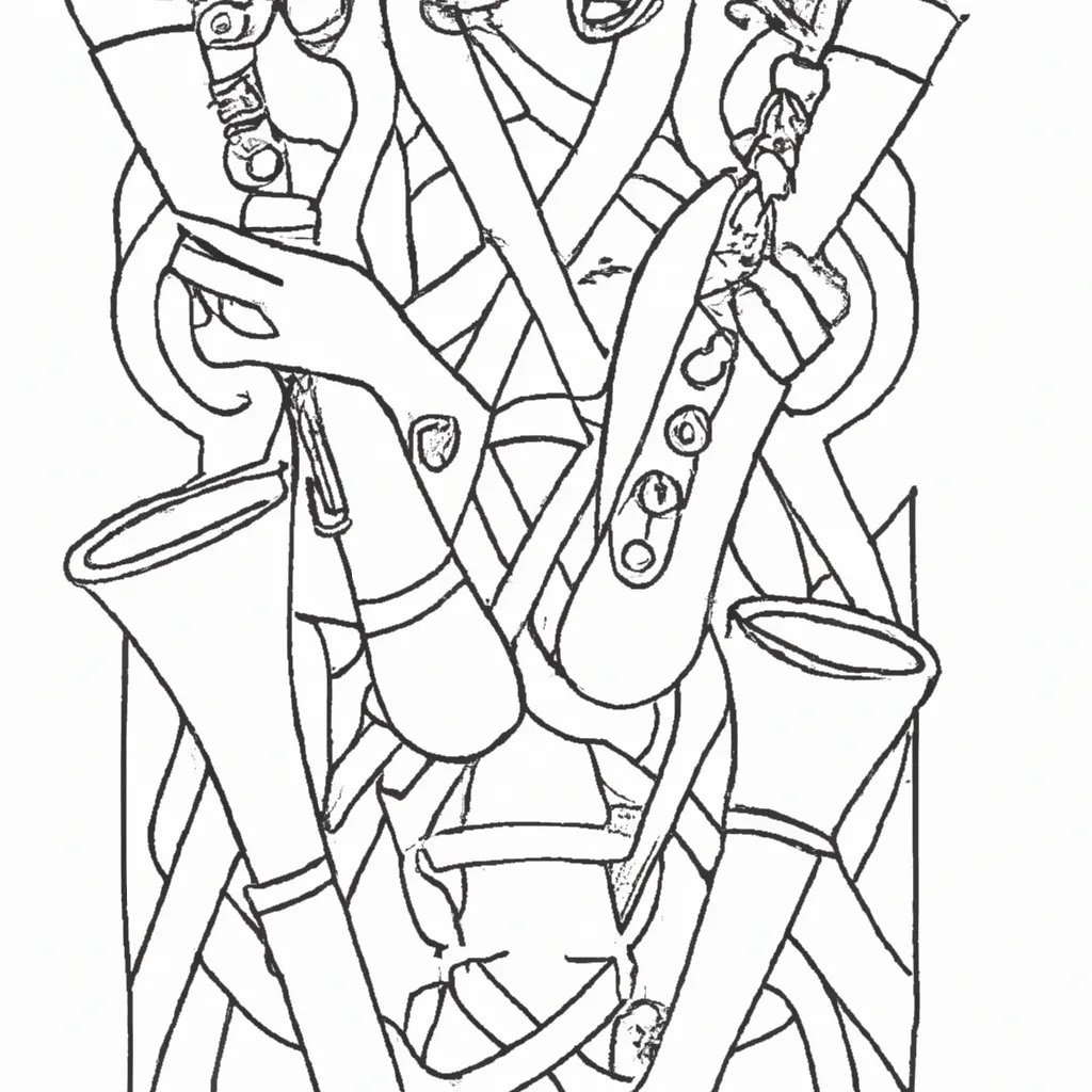 desenhos gaitas fole celticas imprimir pintar 2 desenhos gaitas fole celticas imprimir pintar 2