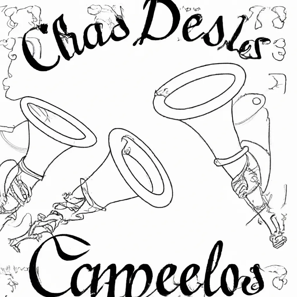 desenhos trompetes renascenca imprimir pintar 2