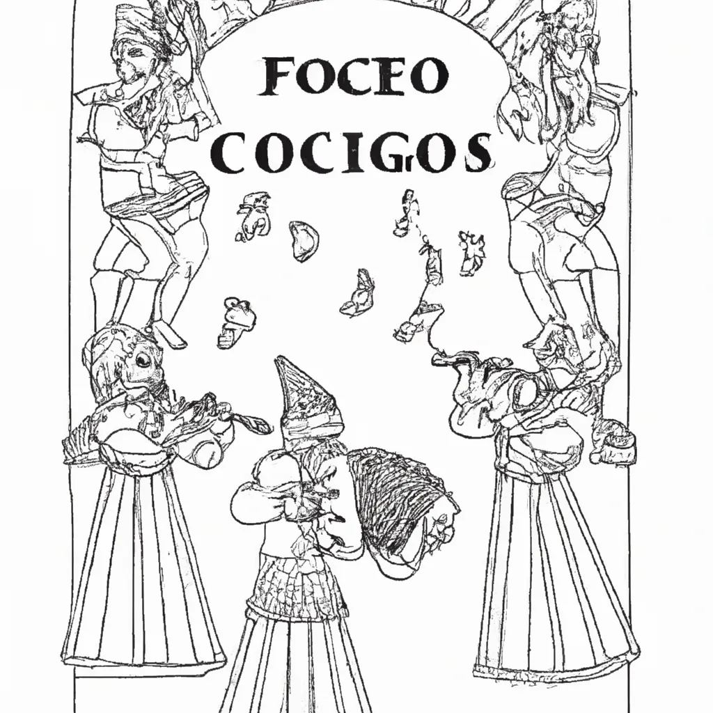 orquestra papel desenhos fagotes barrocos imprimir pintar 2