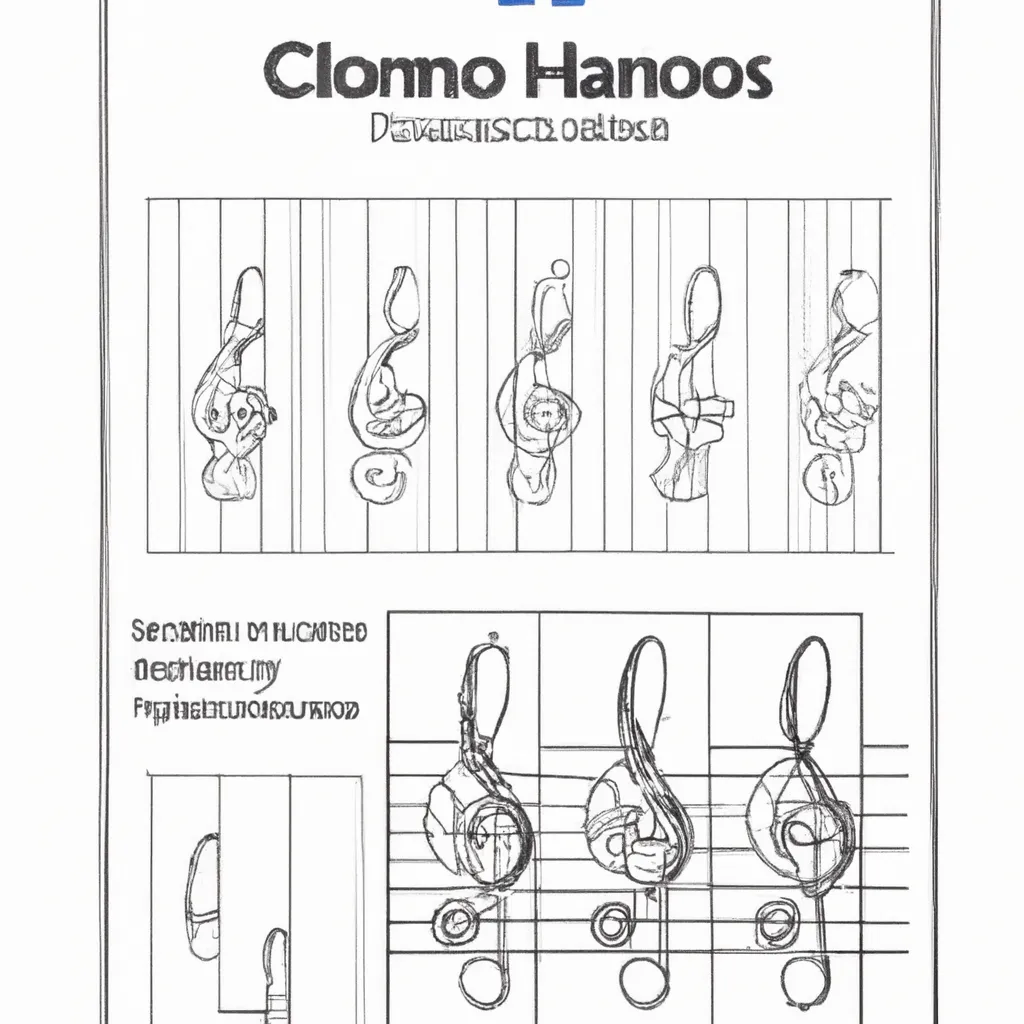 harmonia cores desenhos clavicordios imprimir pintar 8