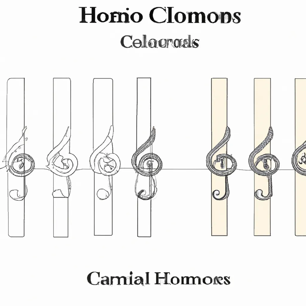 harmonia cores desenhos clavicordios imprimir pintar 9