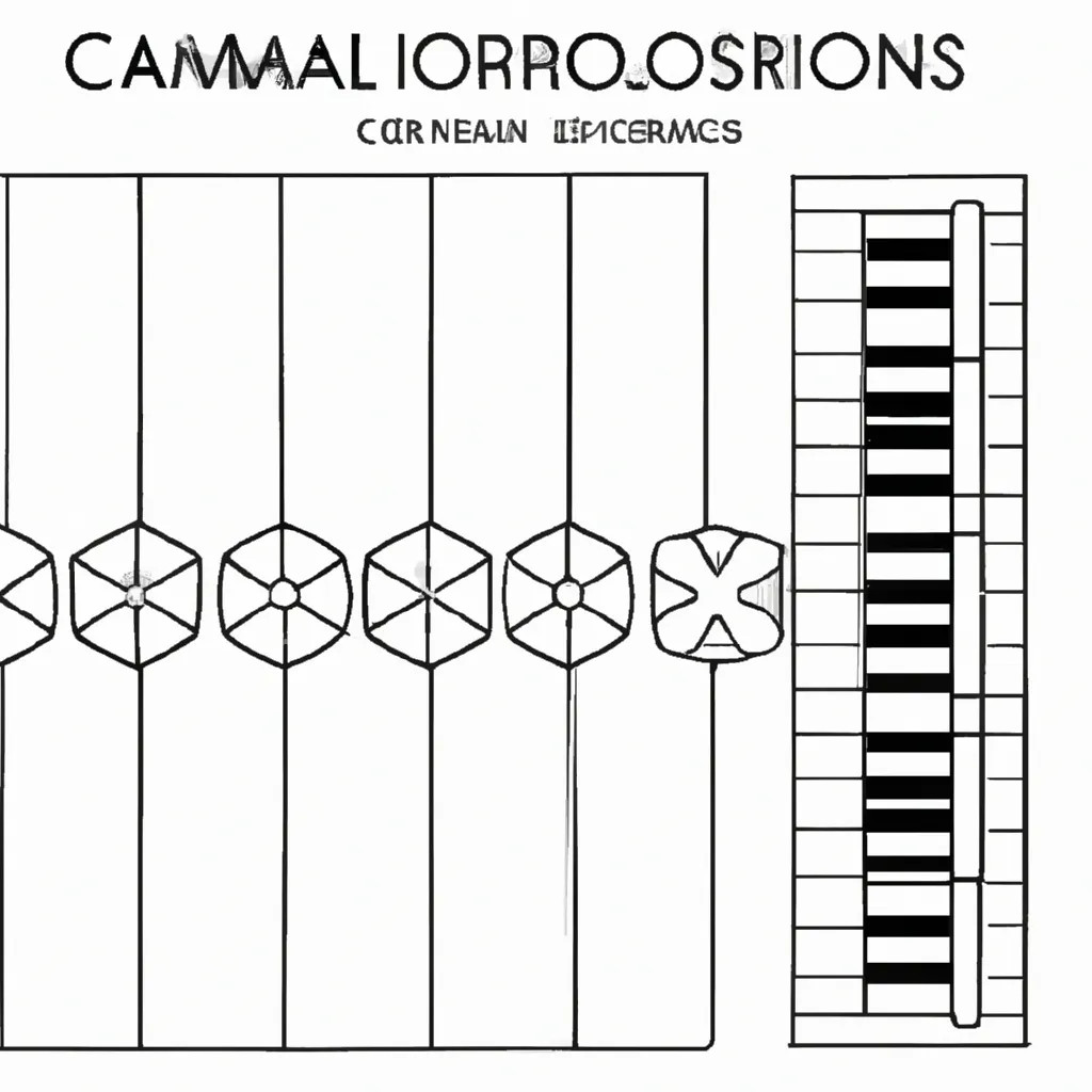 harmonia cores desenhos clavicordios imprimir pintar 10