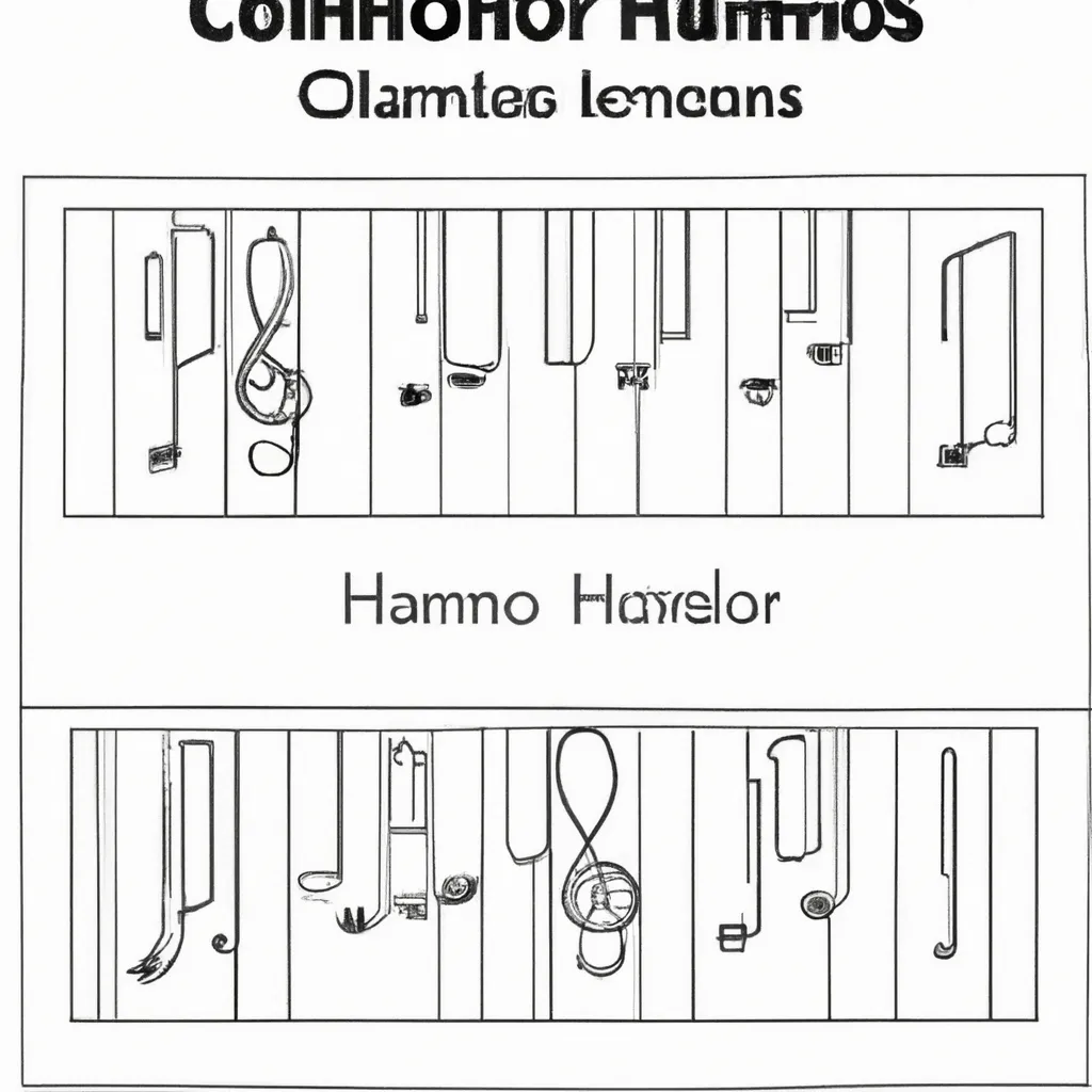 harmonia cores desenhos clavicordios imprimir pintar 12