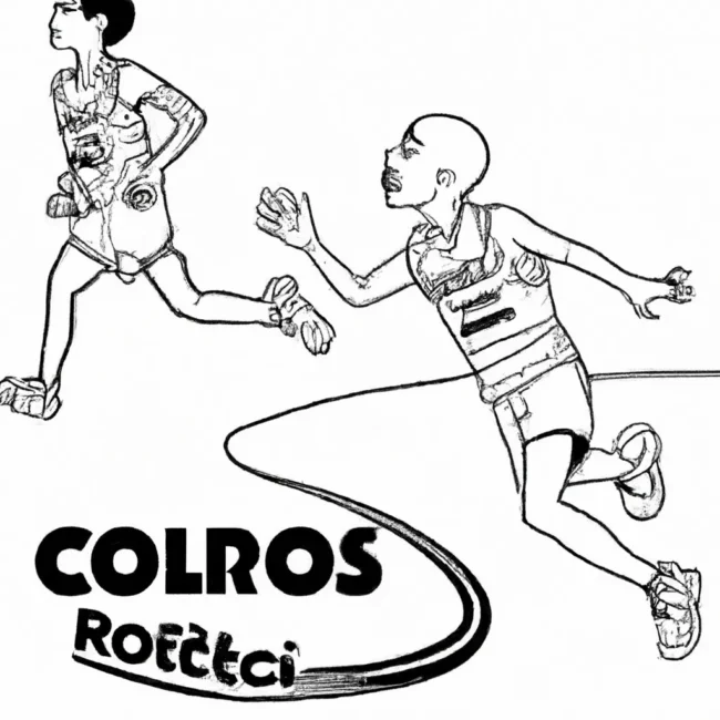 desenhos atletismo olimpico imprimir pintar 4