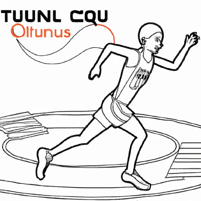 desenhos atletismo olimpico imprimir pintar 5