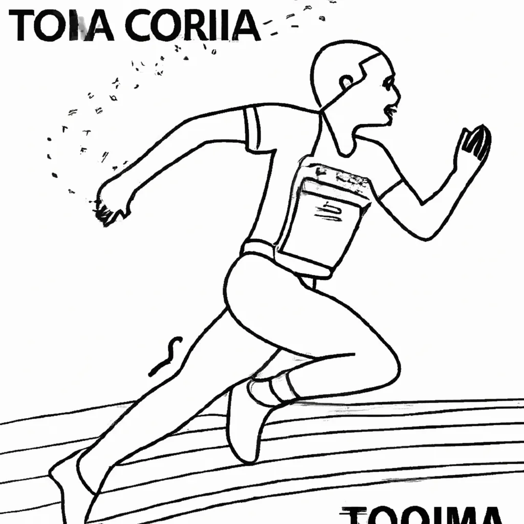 desenhos atletismo olimpico imprimir pintar 9