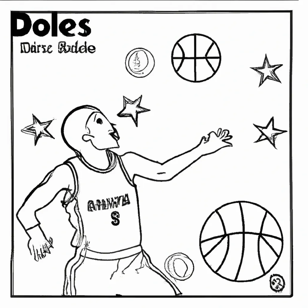 drible cores desenhos basquete olimpico imprimir pintar 3