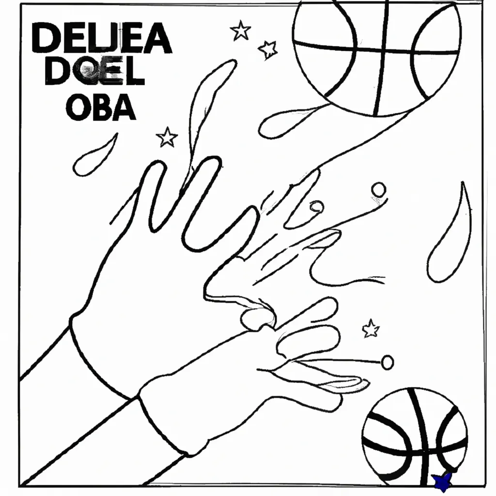 drible cores desenhos basquete olimpico imprimir pintar 7