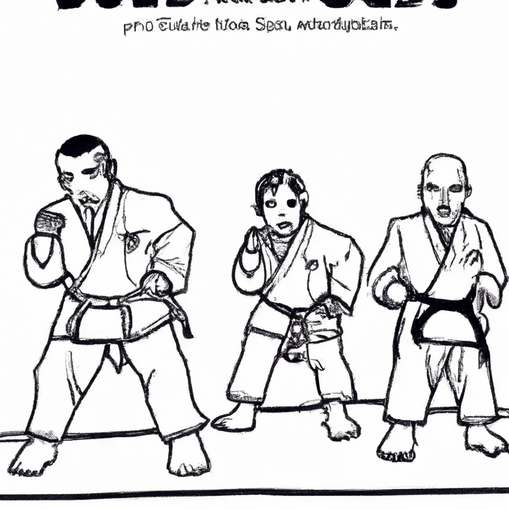 desenhos judo olimpico imprimir pintar 10