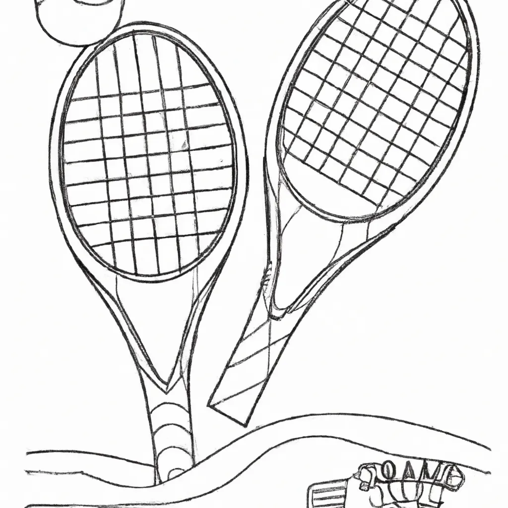desenhos tenis olimpico imprimir pintar 4