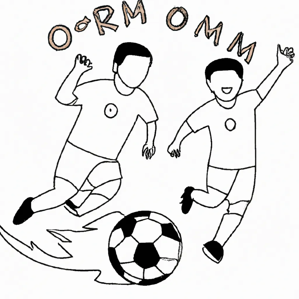 desenhos futebol olimpico imprimir pintar 1