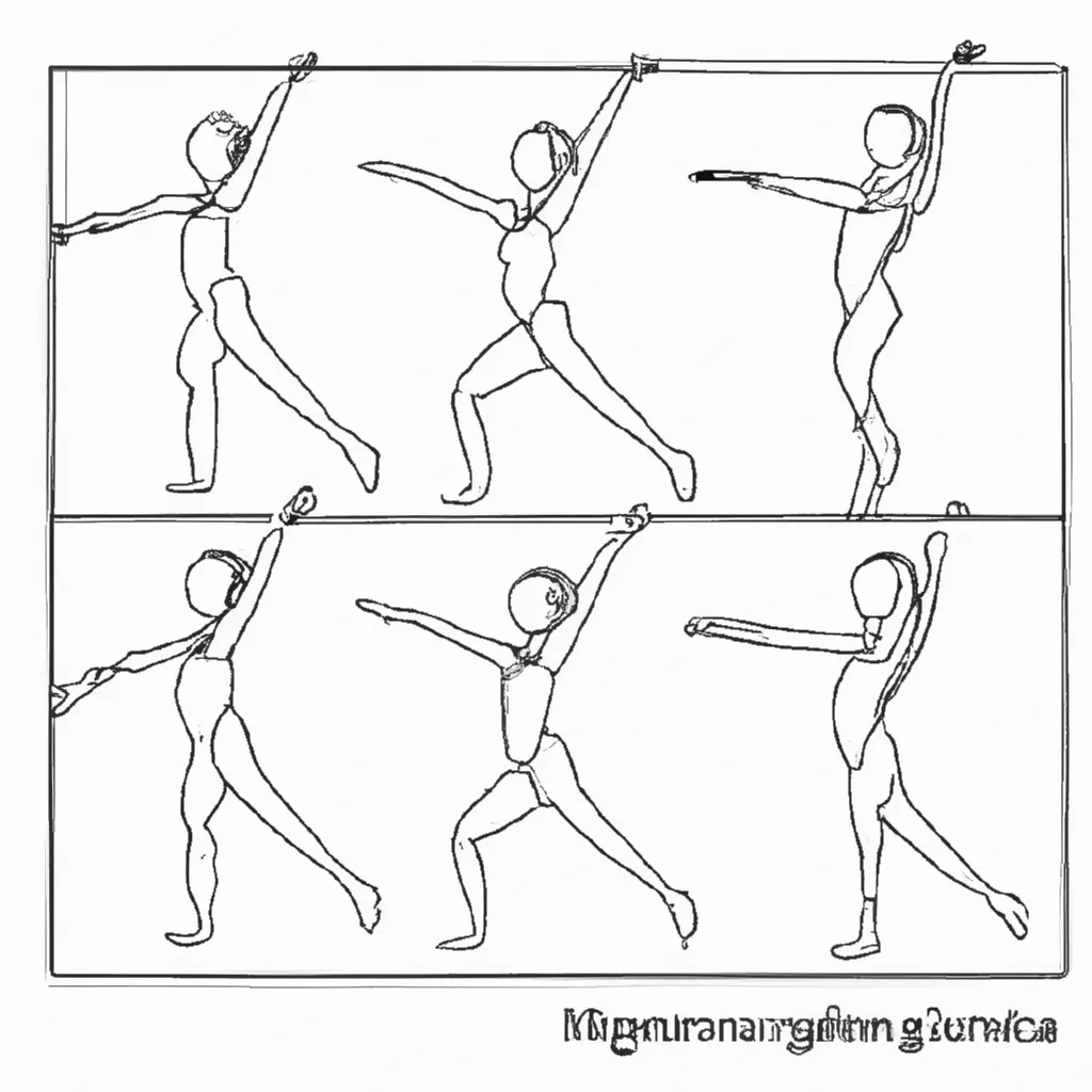 desenhos ginastica ritmica imprimir pintar 4