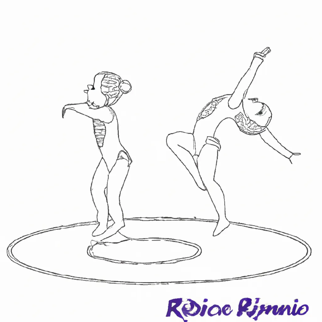 desenhos ginastica ritmica imprimir pintar 11
