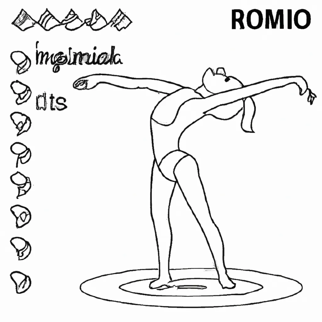 desenhos ginastica ritmica imprimir pintar 12