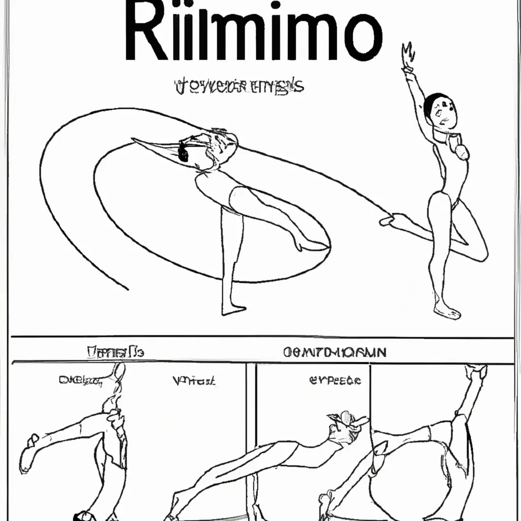 desenhos ginastica ritmica imprimir pintar 14