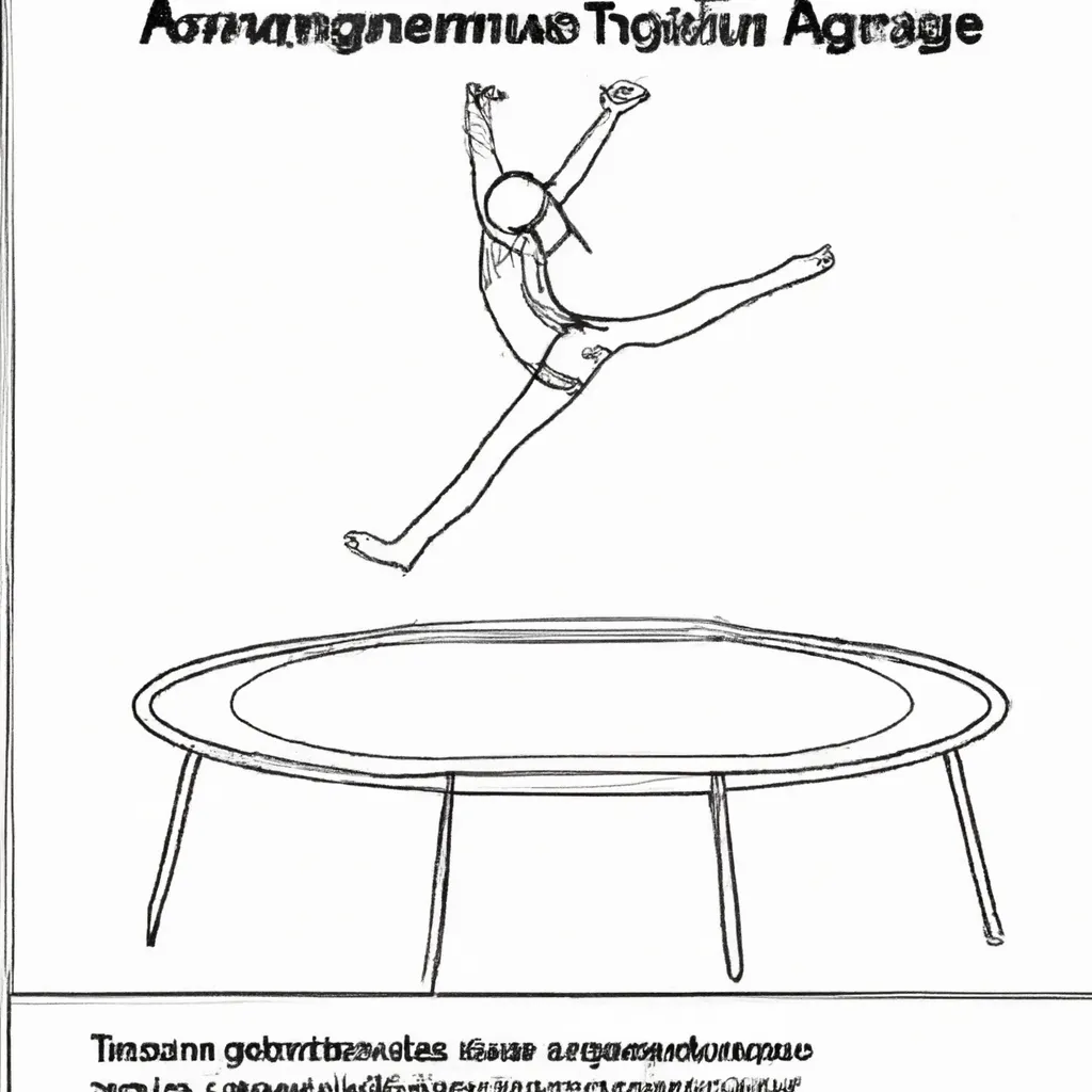 arte equilibrio desenhos ginastica trampolim imprimir pintar 8