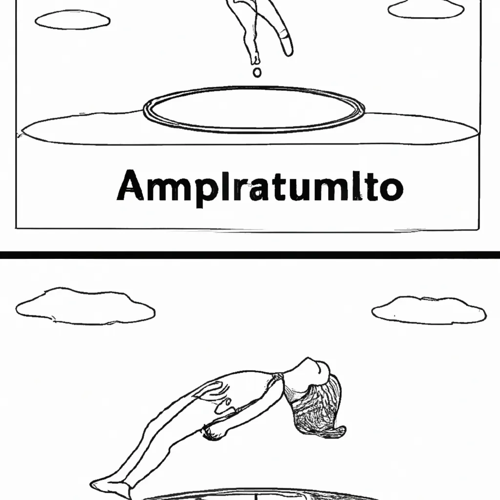 arte equilibrio desenhos ginastica trampolim imprimir pintar 11