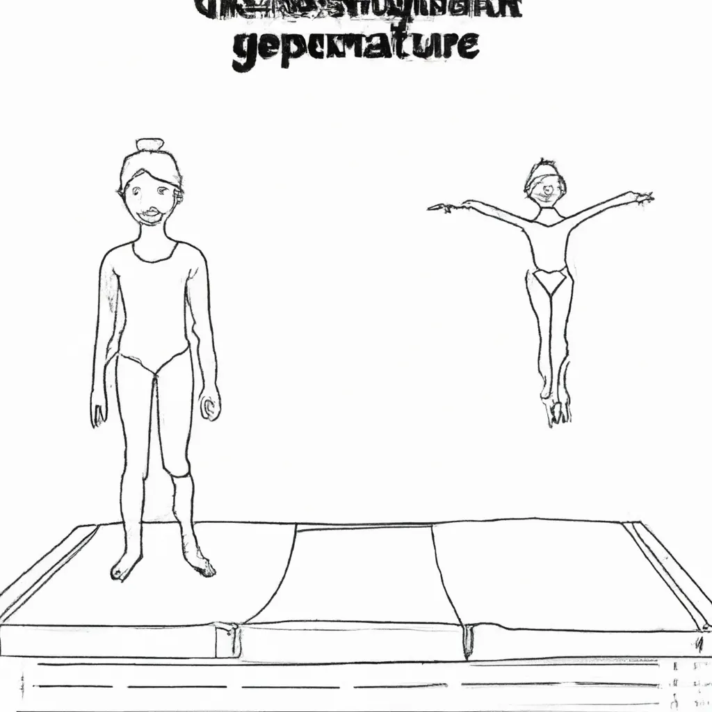 arte equilibrio desenhos ginastica trampolim imprimir pintar 13