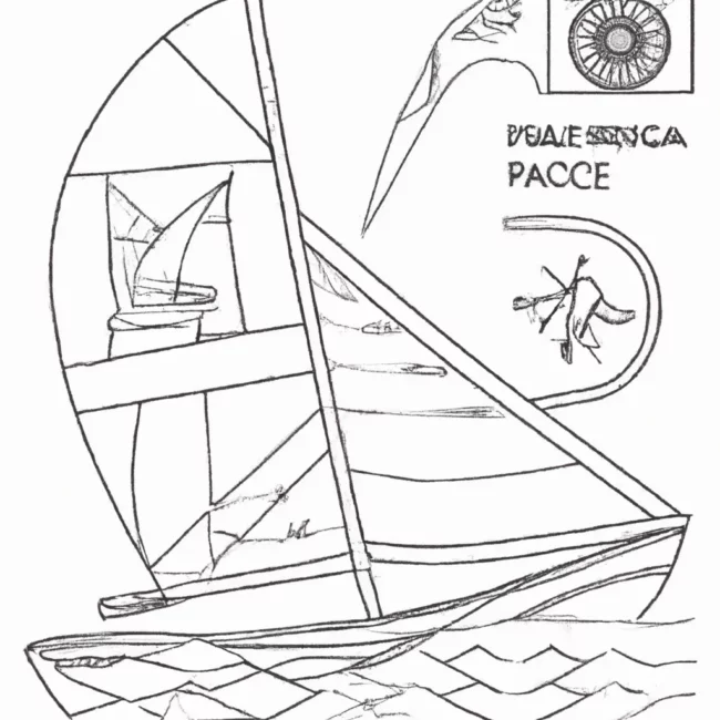 desenhos vela olimpica imprimir pintar