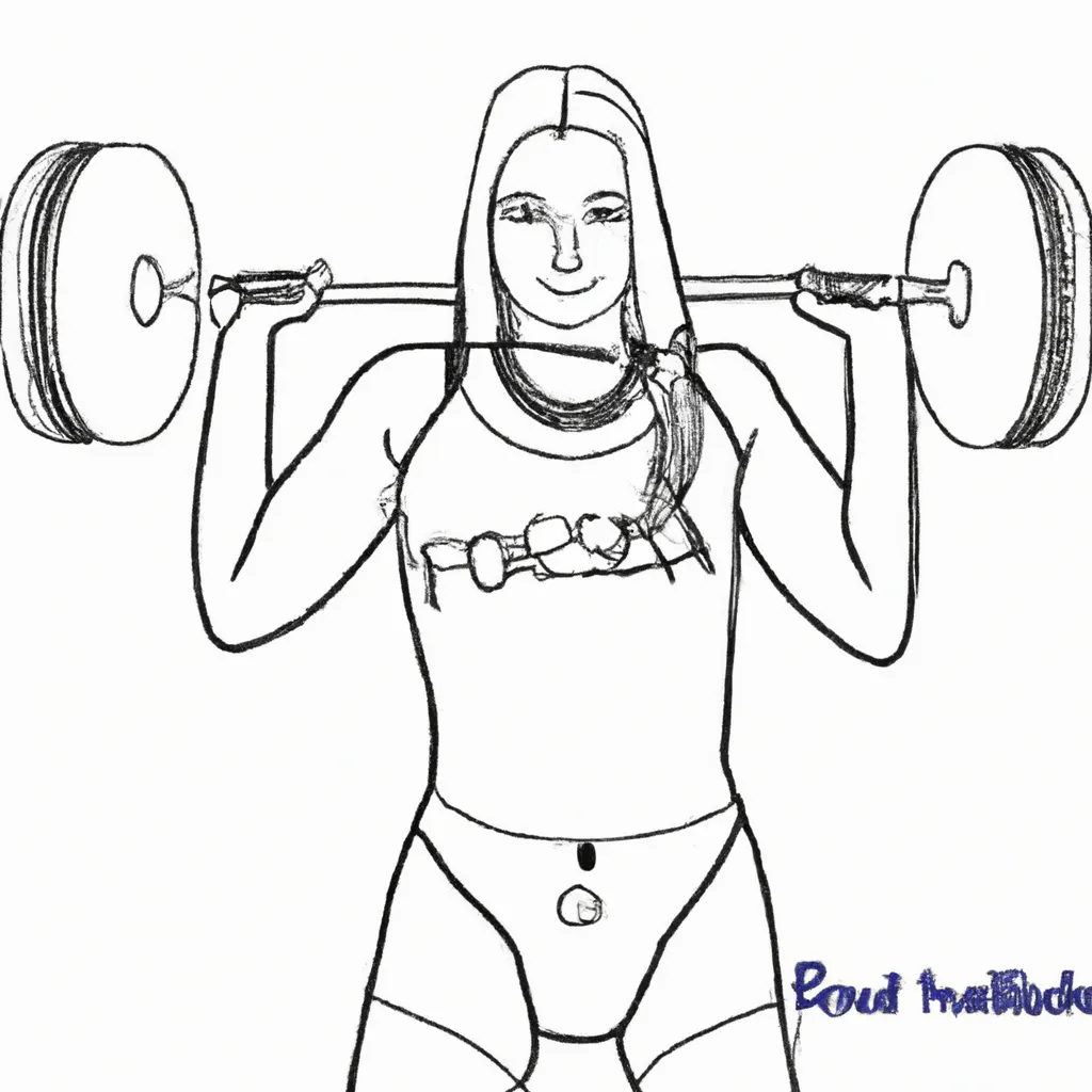 desenhos halterofilismo olimpico 5