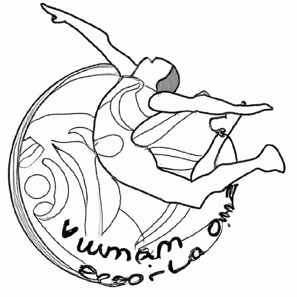 voo olimpico desenhos salto ornamental imprimir 5