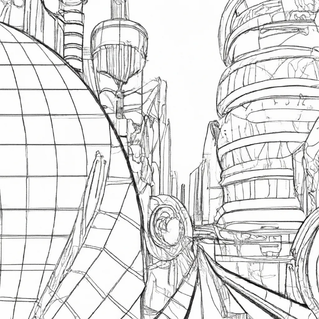 desenhos cidades futuristas imprimir colorir pinceladas amanha 2 desenhos cidades futuristas imprimir colorir pinceladas amanha 2