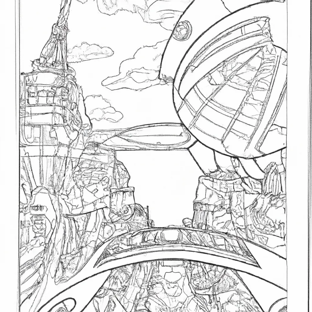 desenhos cidades futuristas imprimir colorir pinceladas amanha 5 desenhos cidades futuristas imprimir colorir pinceladas amanha 5