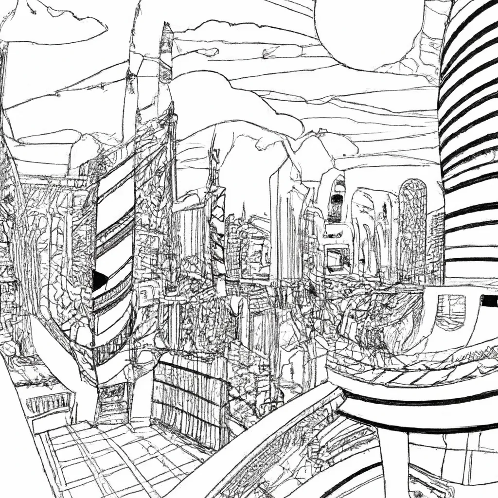 desenhos cidades futuristas imprimir colorir pinceladas amanha 11 desenhos cidades futuristas imprimir colorir pinceladas amanha 11