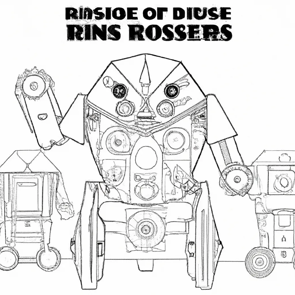 dominio maquinas desenhos uprising robotico 13