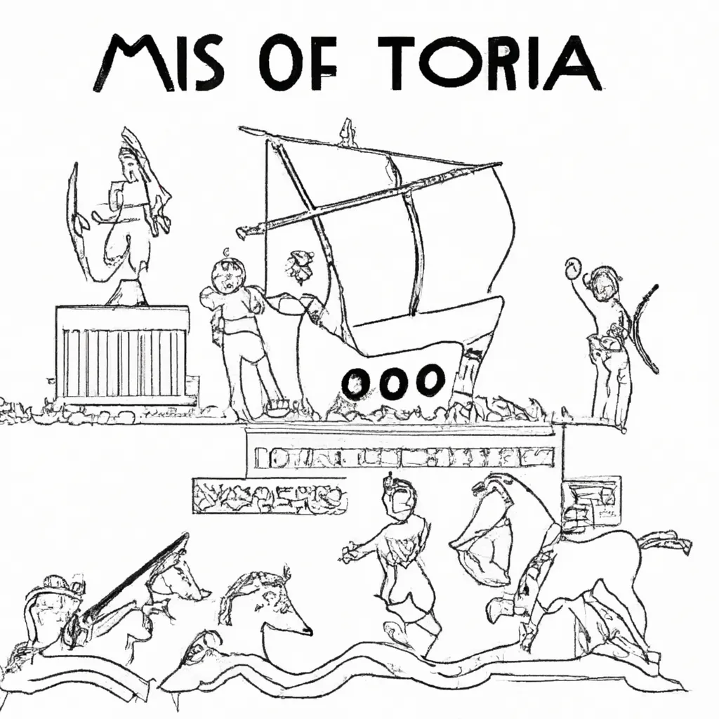 mar troia desenhos guerra troia imprimir colorir 1