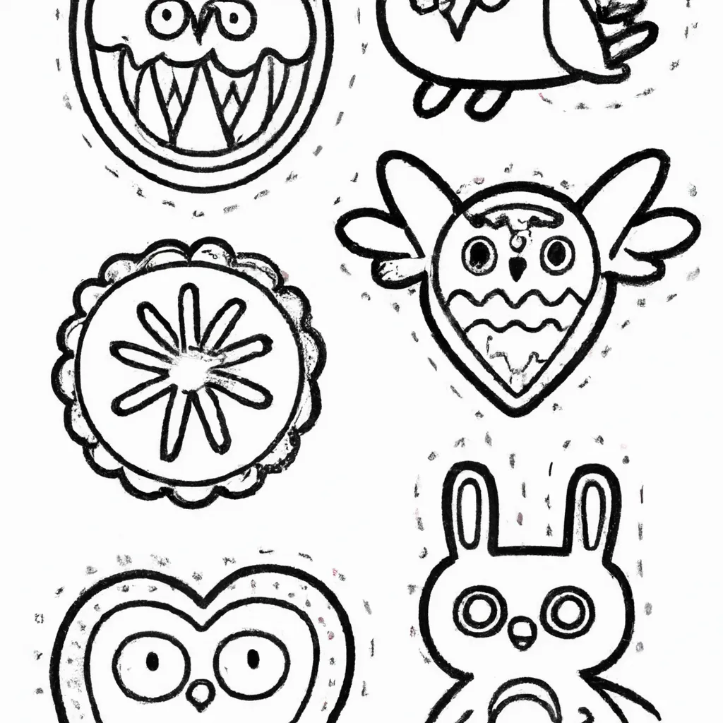 desenhos artesanato feltro imprimir colorir 9