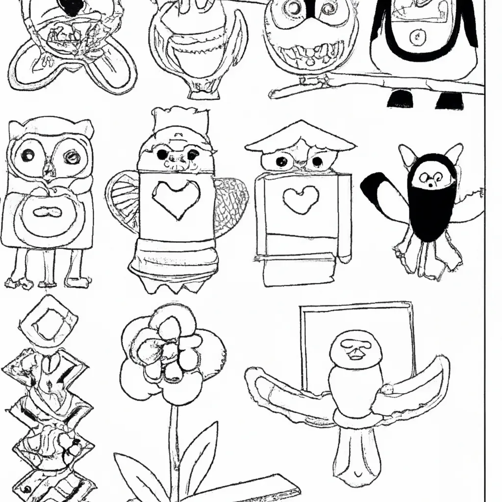 desenhos artesanato feltro imprimir colorir 14