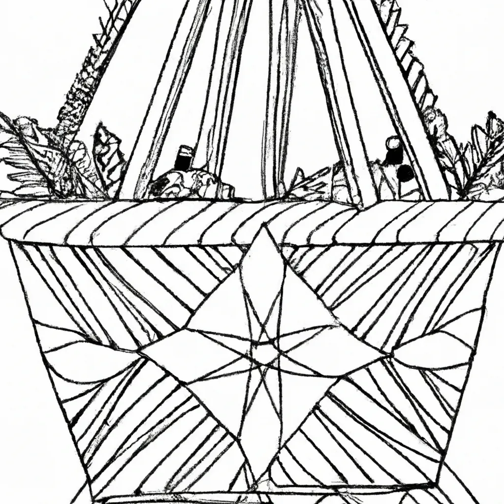encantos rusticos desenhos cestaria imprimir colorir 12