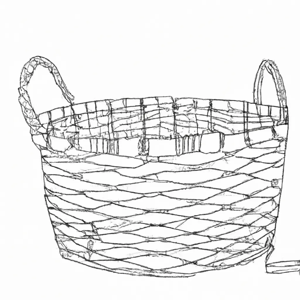 encantos rusticos desenhos cestaria imprimir colorir 14