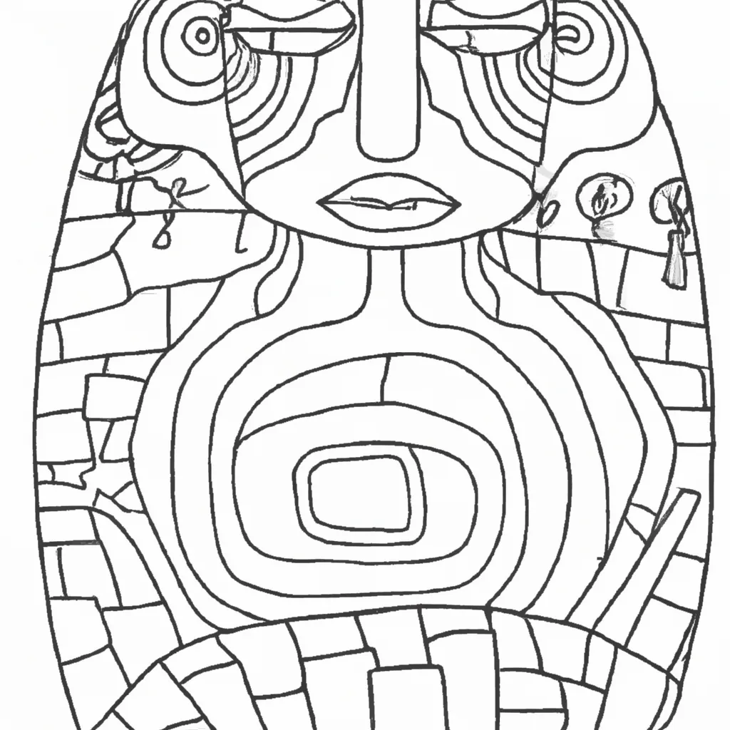 formas encantam desenhos escultura argila imprimir colorir 2