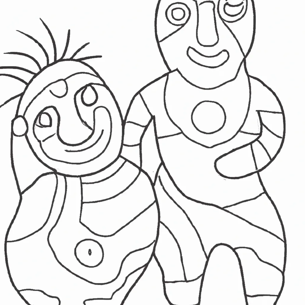 formas encantam desenhos escultura argila imprimir colorir 3