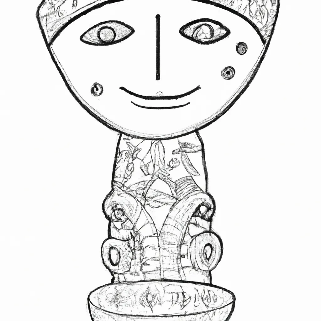 formas encantam desenhos escultura argila imprimir colorir 5
