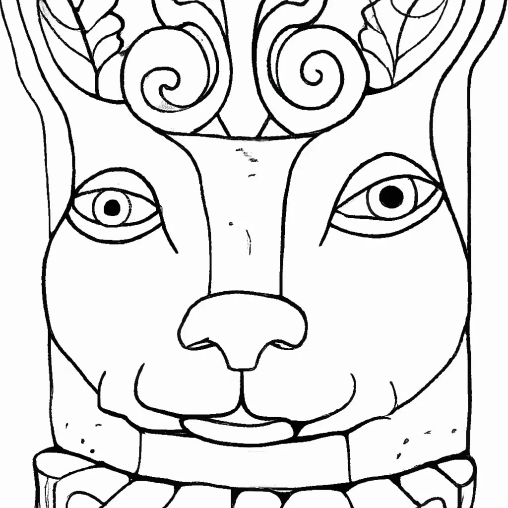 formas encantam desenhos escultura argila imprimir colorir 10