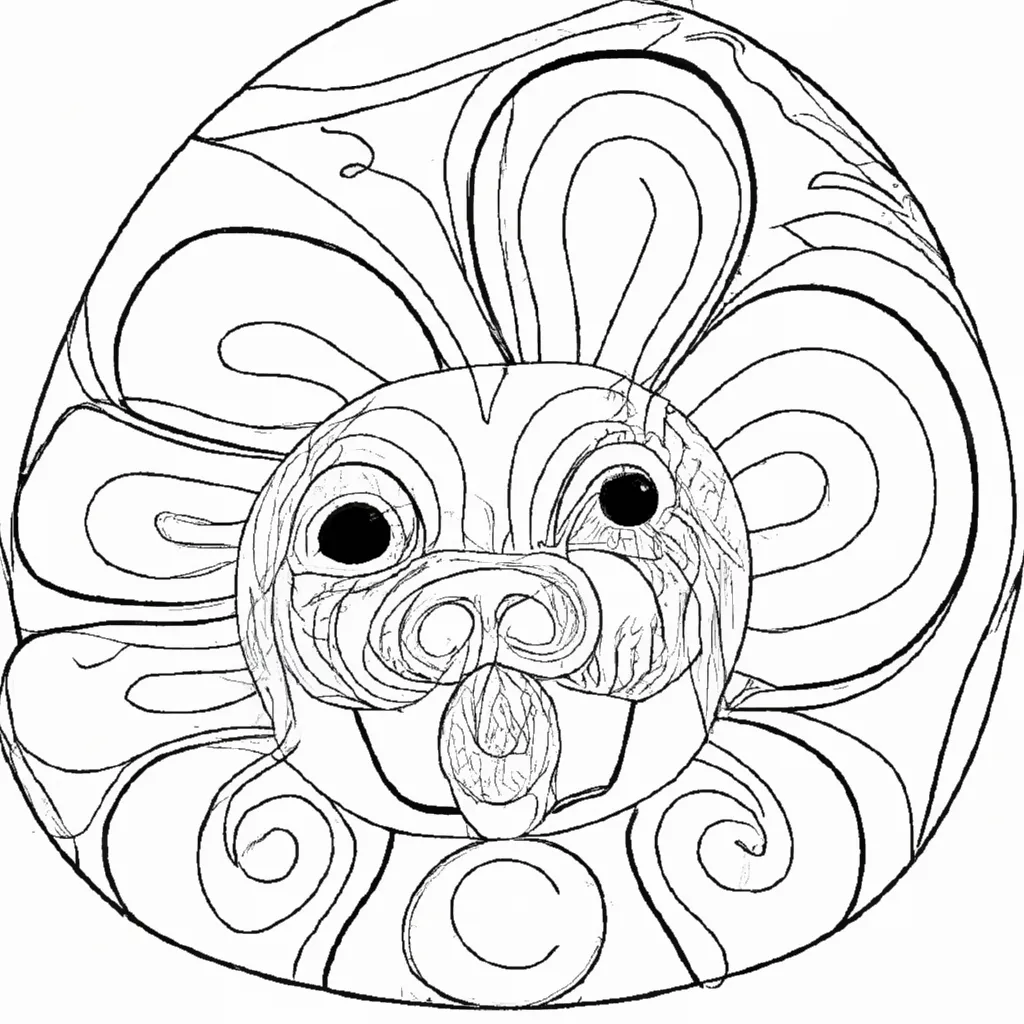 formas encantam desenhos escultura argila imprimir colorir 11