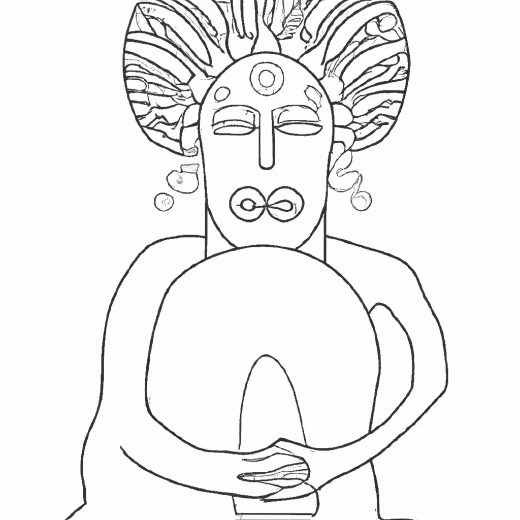 formas encantam desenhos escultura argila imprimir colorir 12
